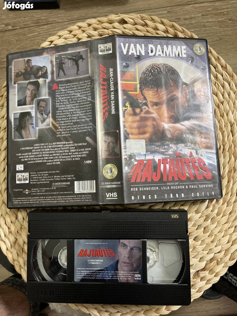 Rajtaütés vhs