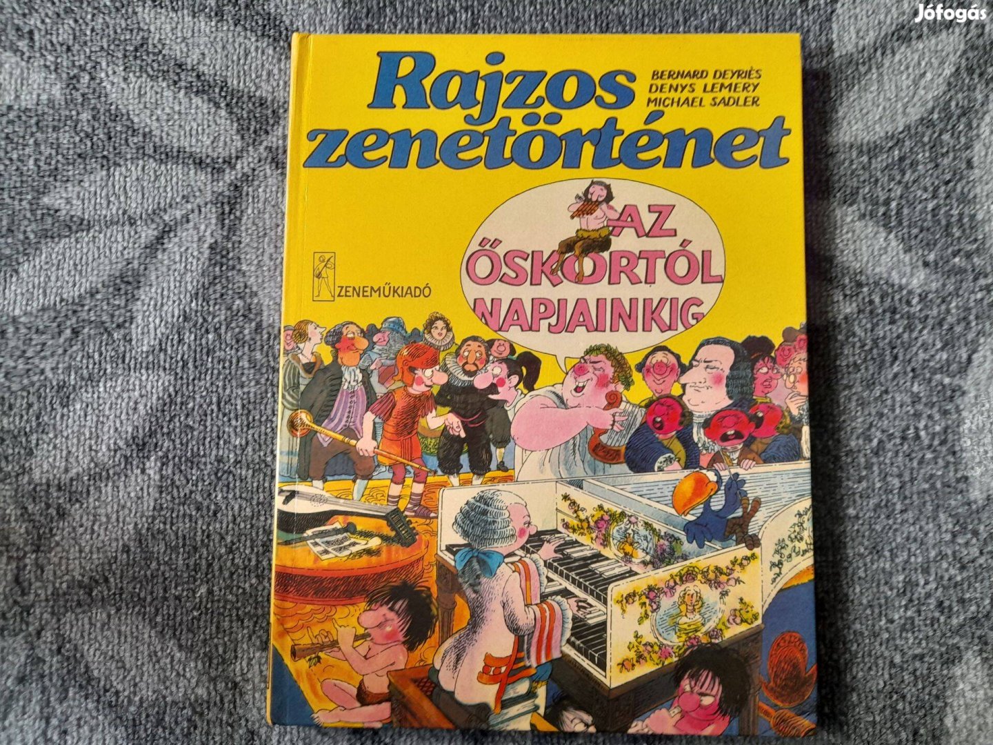 Rajzos zenetörténet az őskortól napjainkig (Zeneműkiadó)