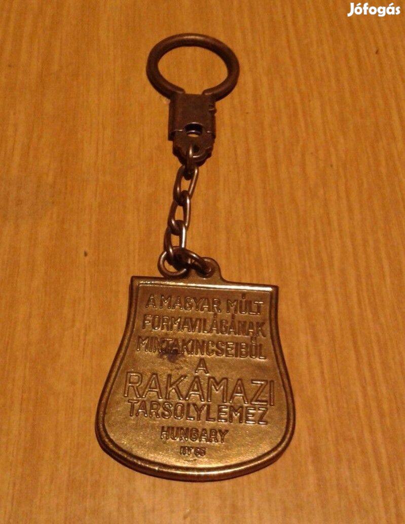 Rakamazi tarsoly kulcstartó tarsolylemez