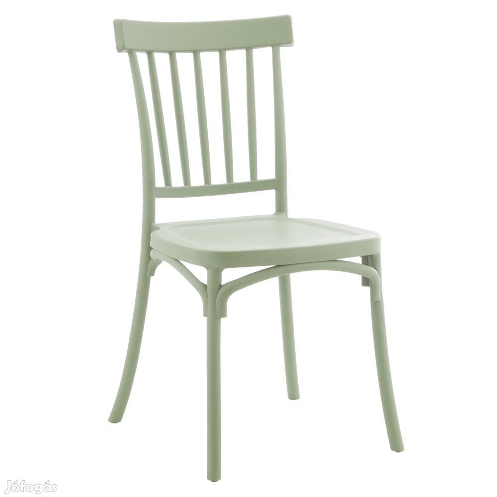Rakásolható szék, olívazöld, SAZEN NEW