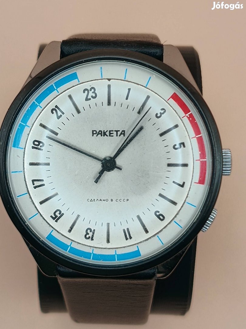 Raketa 24 órás mechanikus orosz karóra