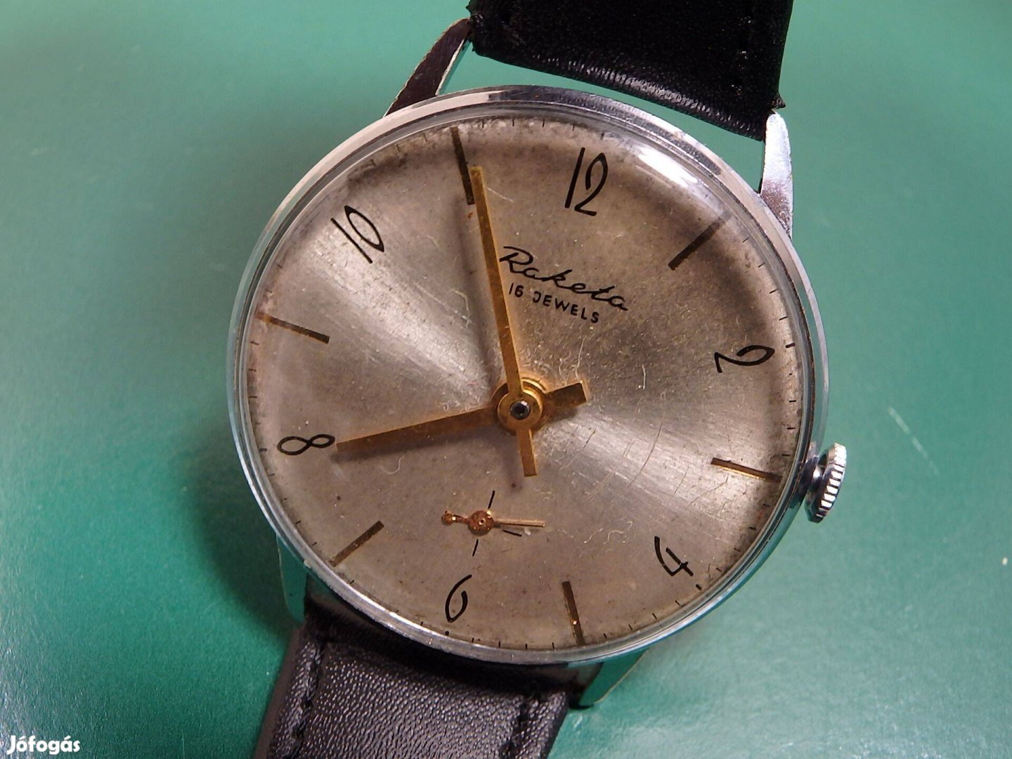 Raketa Retro Férfi Karóra Szovjet Kézi Húzós Centrál