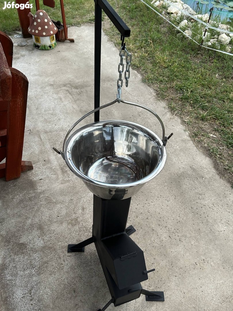 Rakéta kályha grillezés bográcsozás