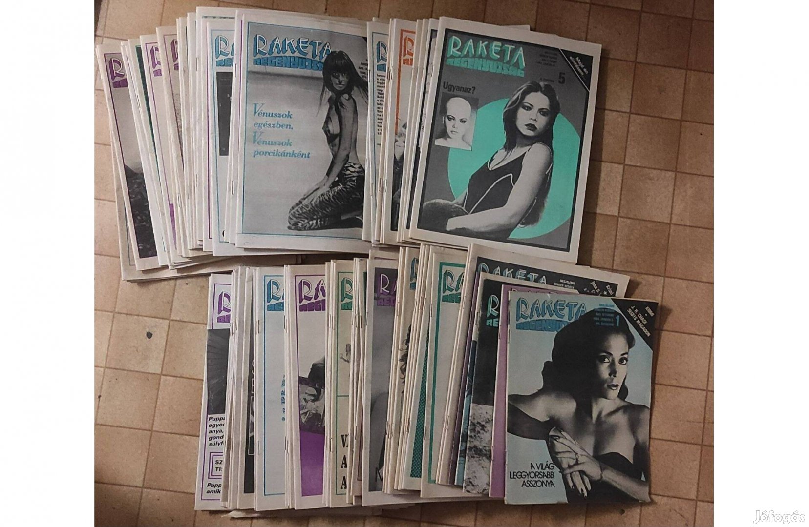 Rakéta újságok gyűjtemény töredékes évfolyamok