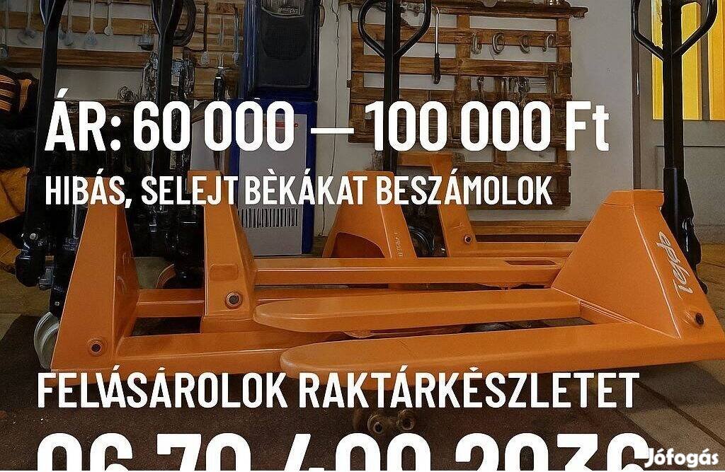Raklapemelő béka