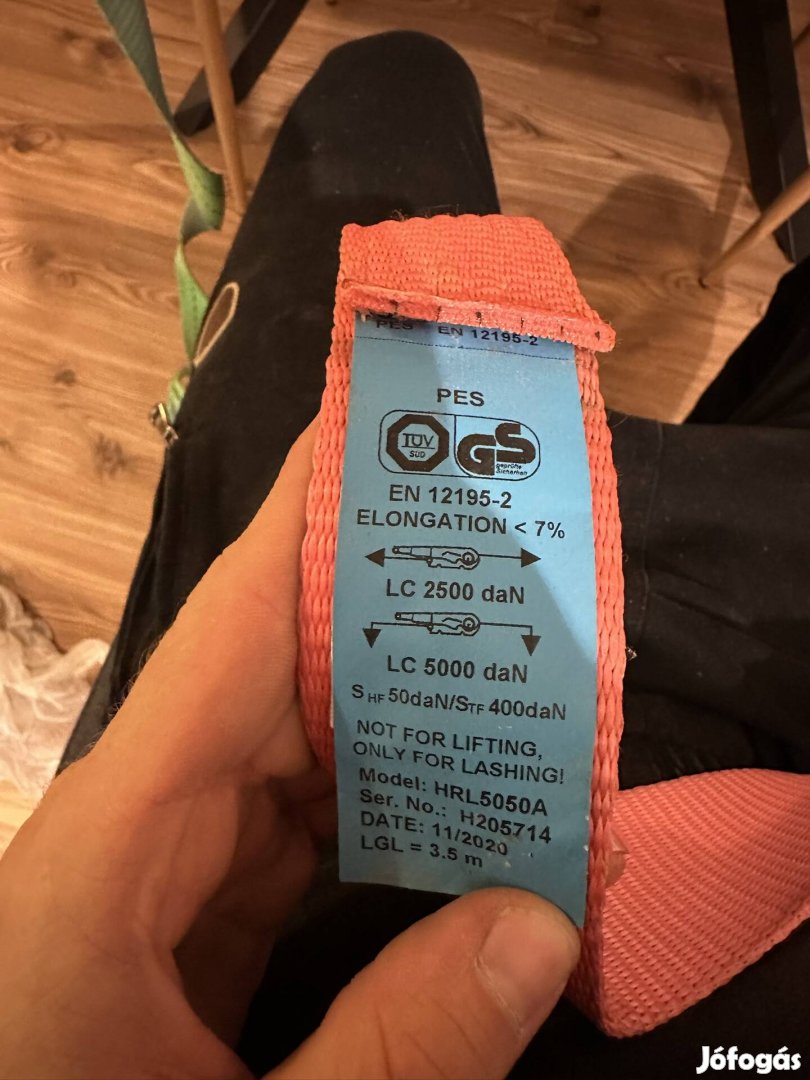 Rakományrögzítő Spanifer  5T több fajta 