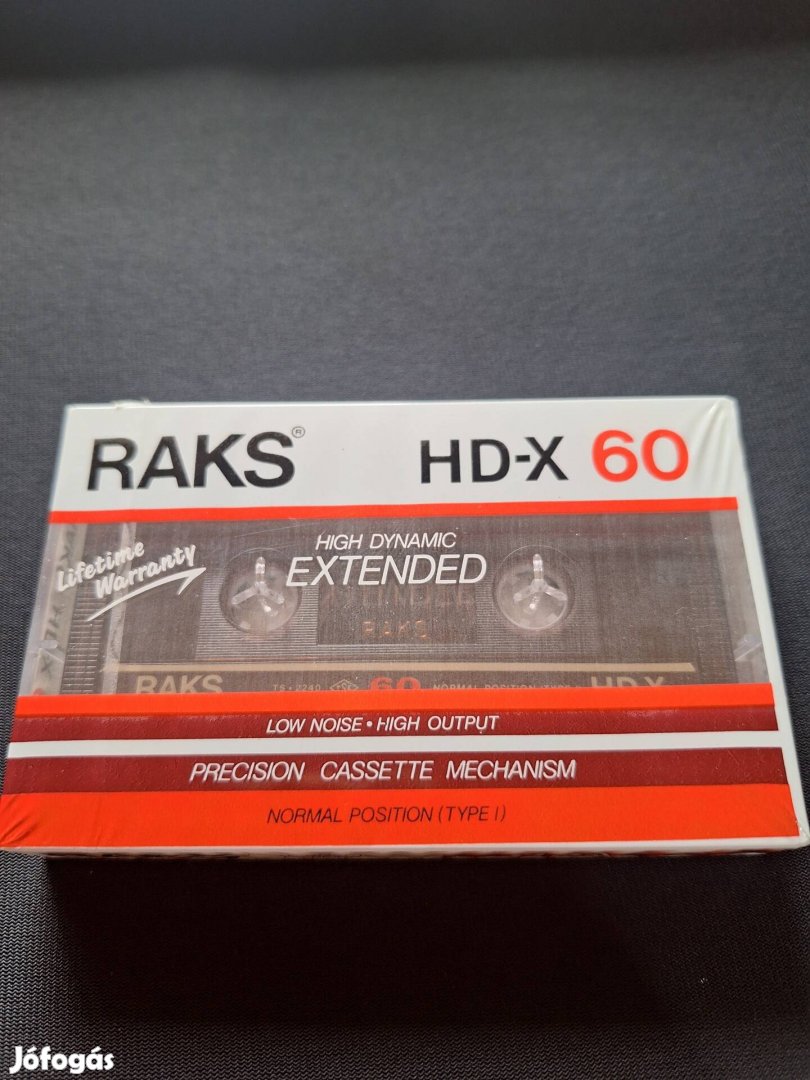 Raks HD-X 60 bontatlan kazetta