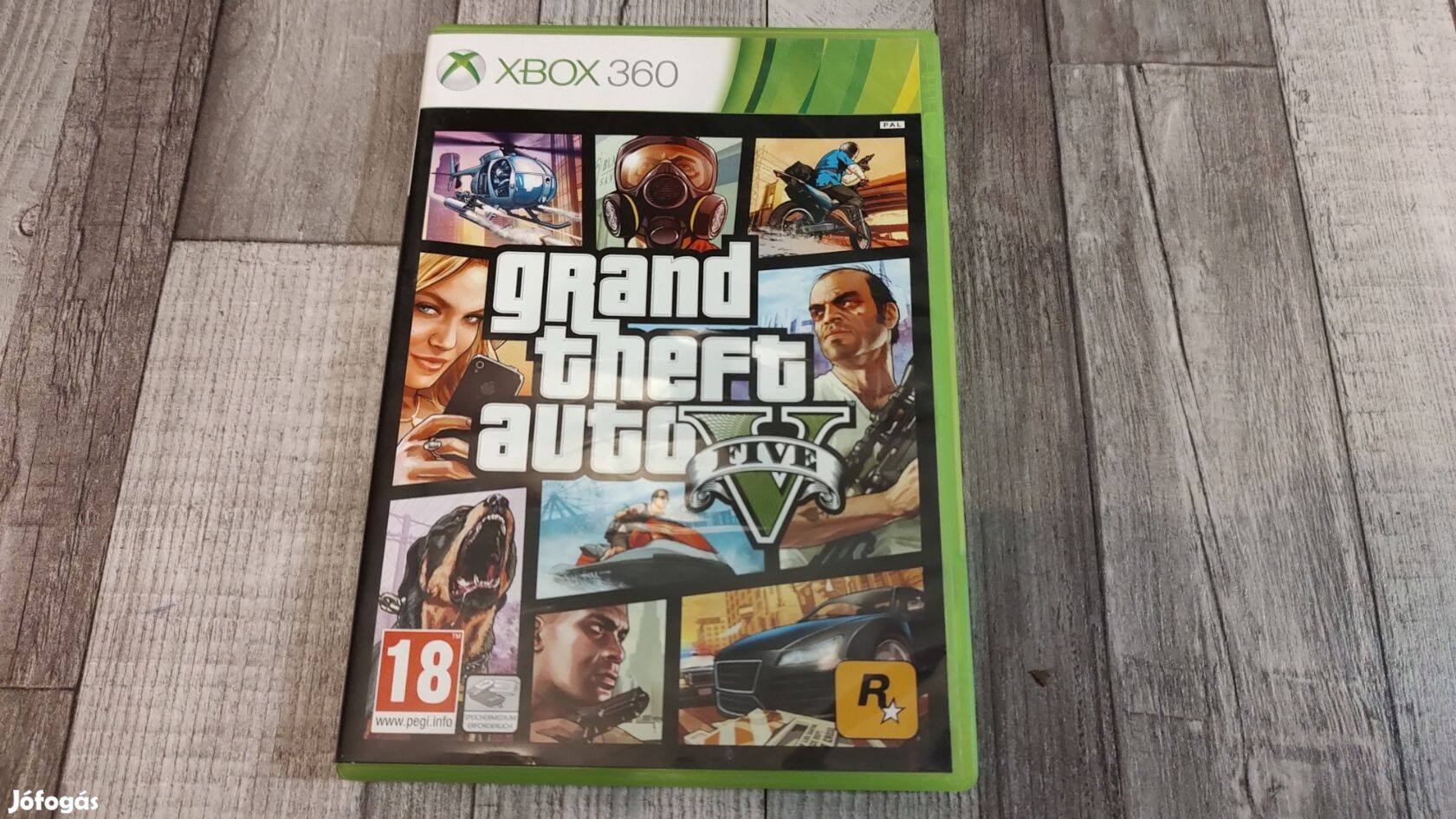 Raktáron Gyári Xbox 360 : Grand Theft Auto V GTA 5