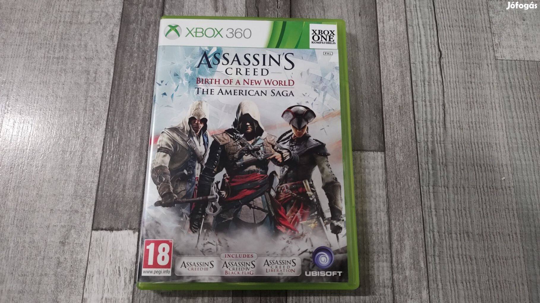 Raktáron Xbox 360 : Assassin's Creed III + Assassin's Creed IV - Xbox