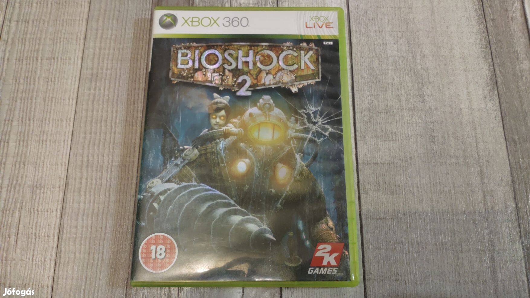 Raktáron Xbox 360 : Bioshock 2 - Xbox One És Series X Kompatibilis !