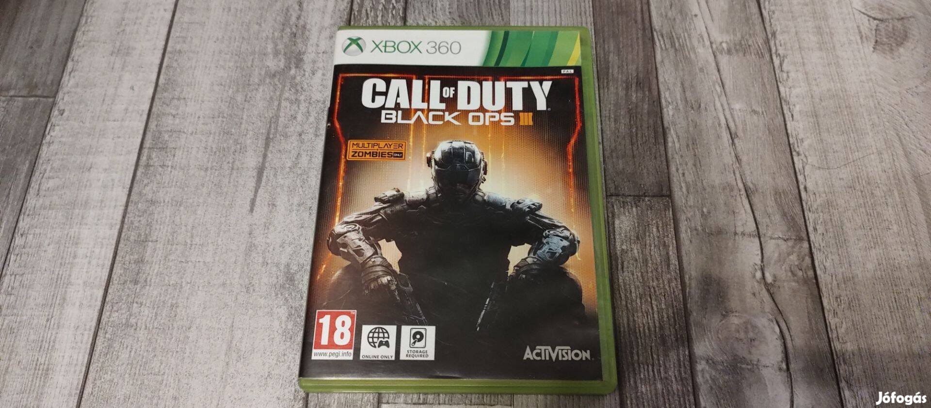 Raktáron Xbox 360 : Call Of Duty Black Ops III