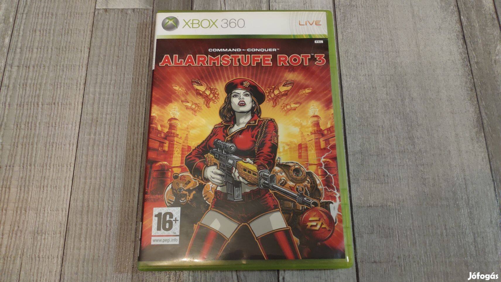 Raktáron Xbox 360 : Command & Conquer Alarmsufe Rot 3 - Xbox One És Se