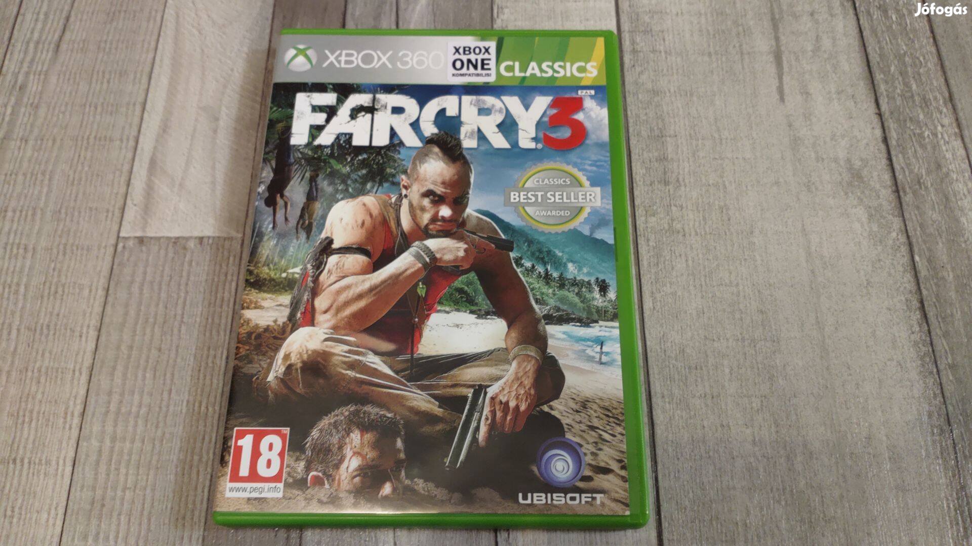 Raktáron Xbox 360 : Far Cry 3 - Xbox One És Series X Kompatibilis !