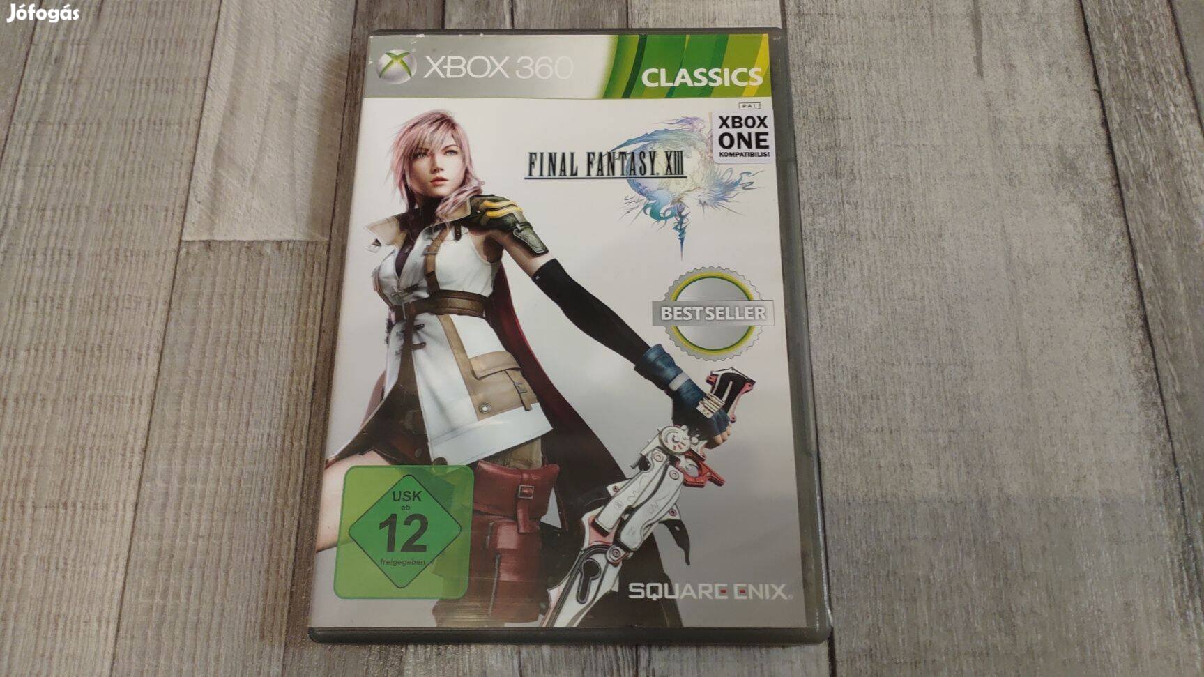 Raktáron Xbox 360 : Final Fantasy XIII - Xbox One És Series X Kompatib