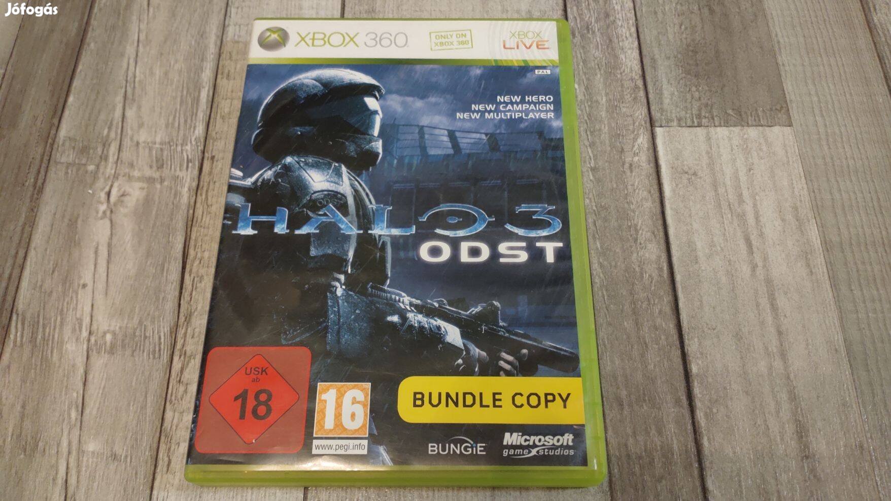 Raktáron Xbox 360 : Halo 3 Odst - Xbox One És Series X Kompatibilis !