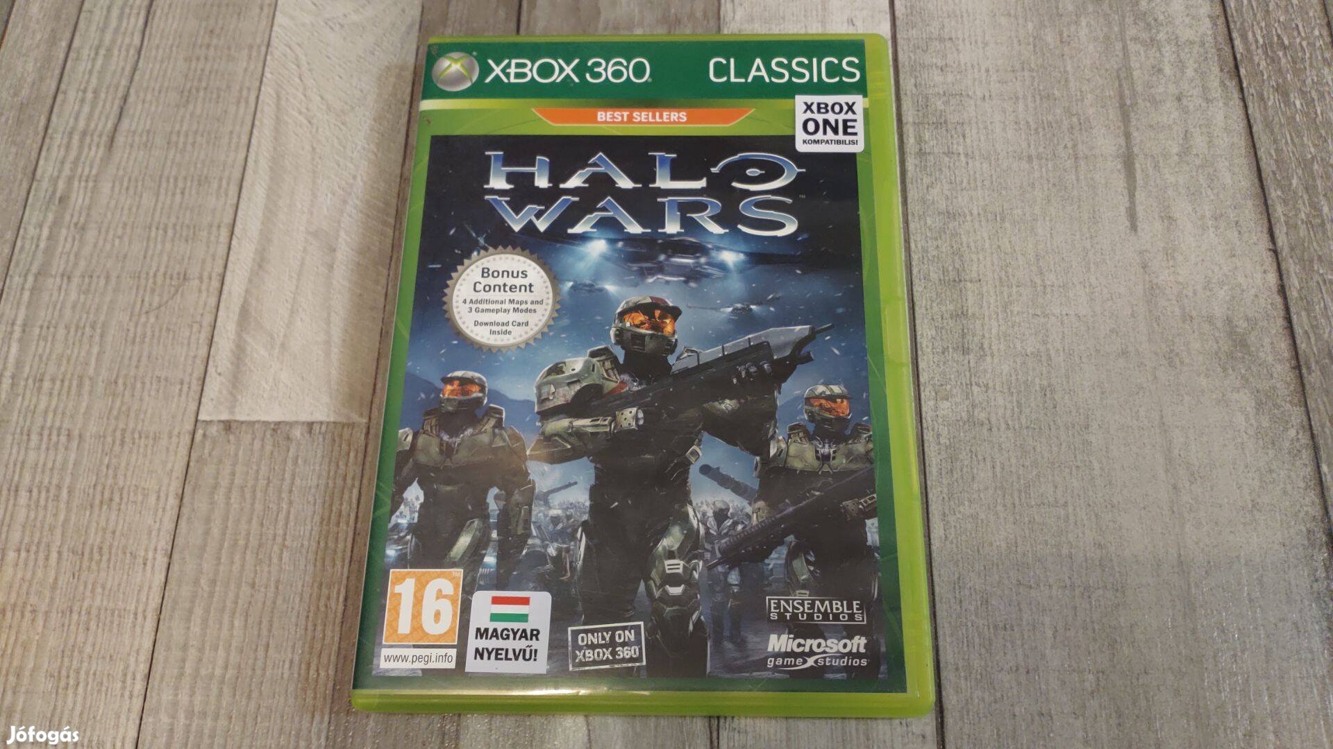 Raktáron Xbox 360 : Halo Wars - Magyar ! - Xbox One És Series X Kompat