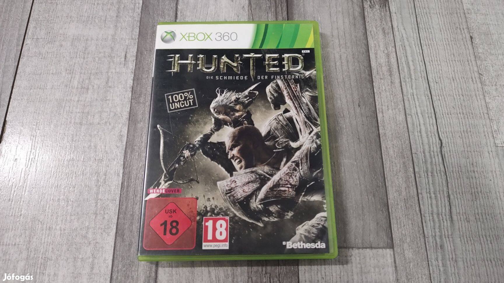 Raktáron Xbox 360 : Hunted - Német