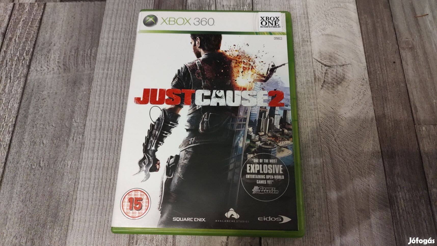 Raktáron Xbox 360 : Just Cause 2 - Xbox One És Series X Kompatibilis !