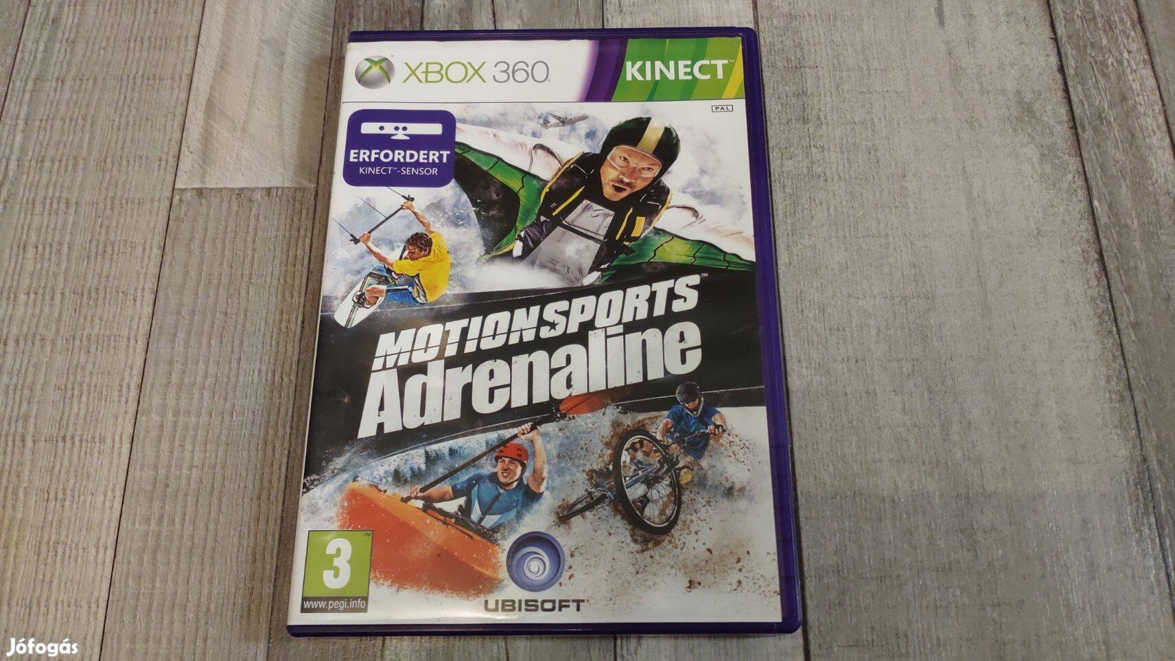 Raktáron Xbox 360 : Kinect Motionsports Adrenaline