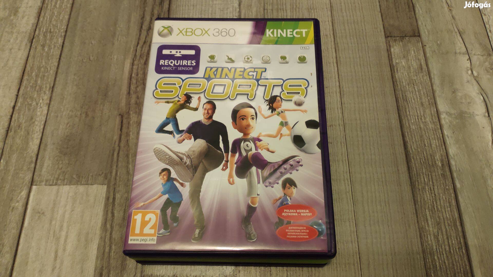 Raktáron Xbox 360 : Kinect Sports 1. - 6db Játék !