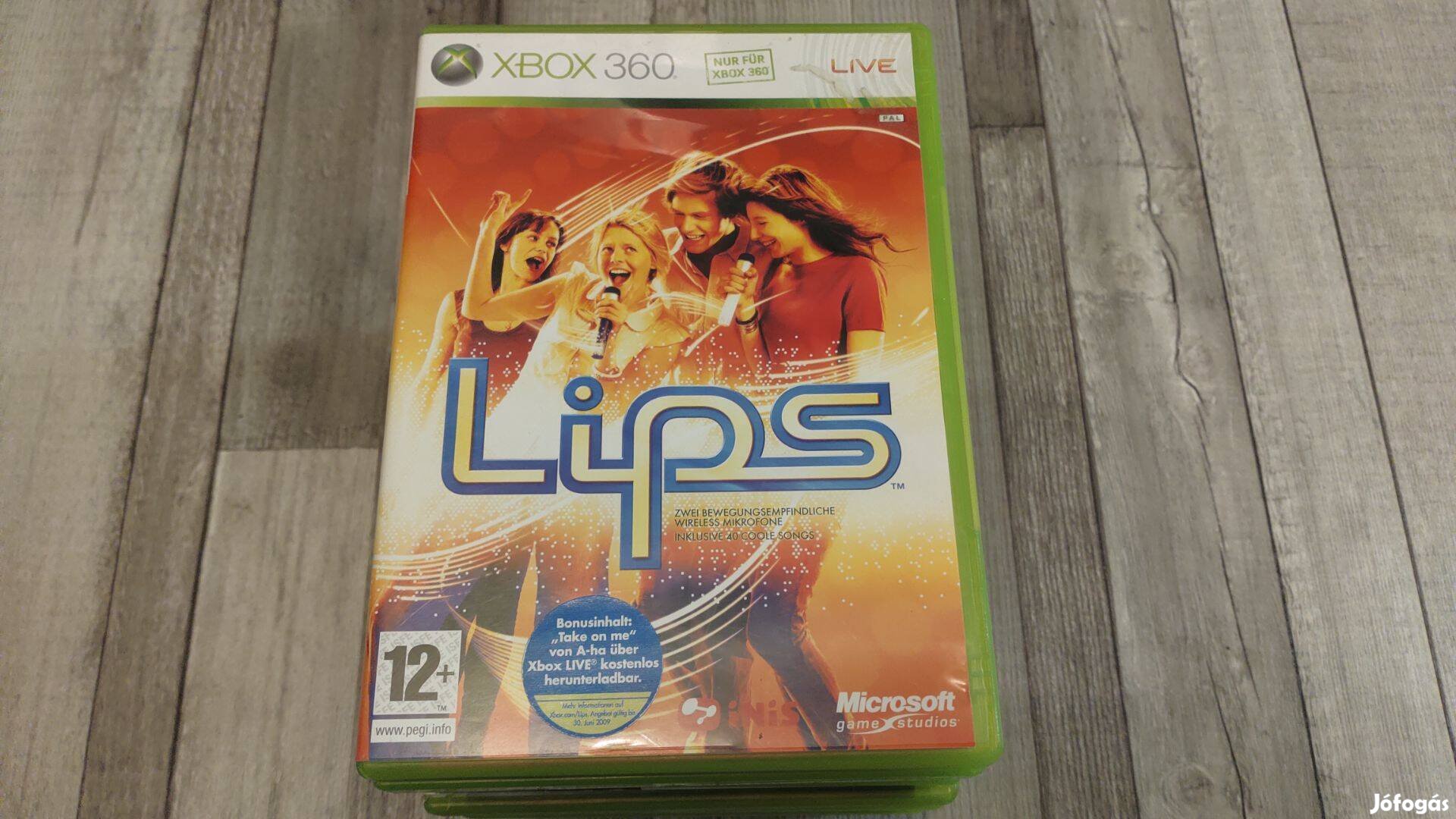 Raktáron Xbox 360 : Lips Karaoke