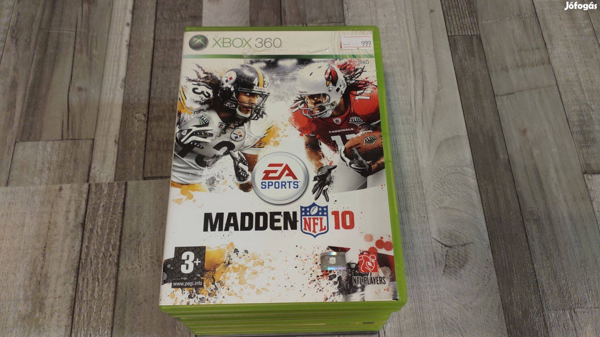 Raktáron Xbox 360 : Madden NFL 10