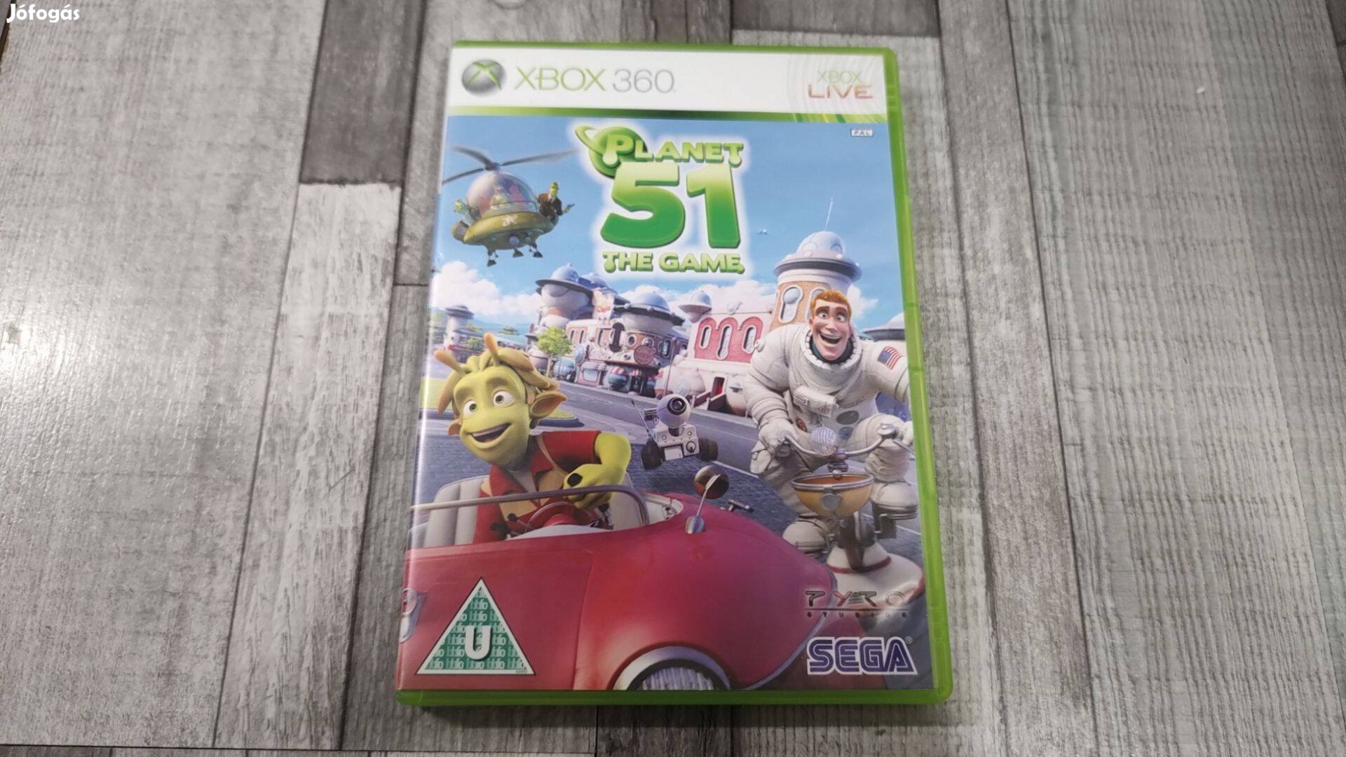 Raktáron Xbox 360 : Planet 51 The Game - Ritka !