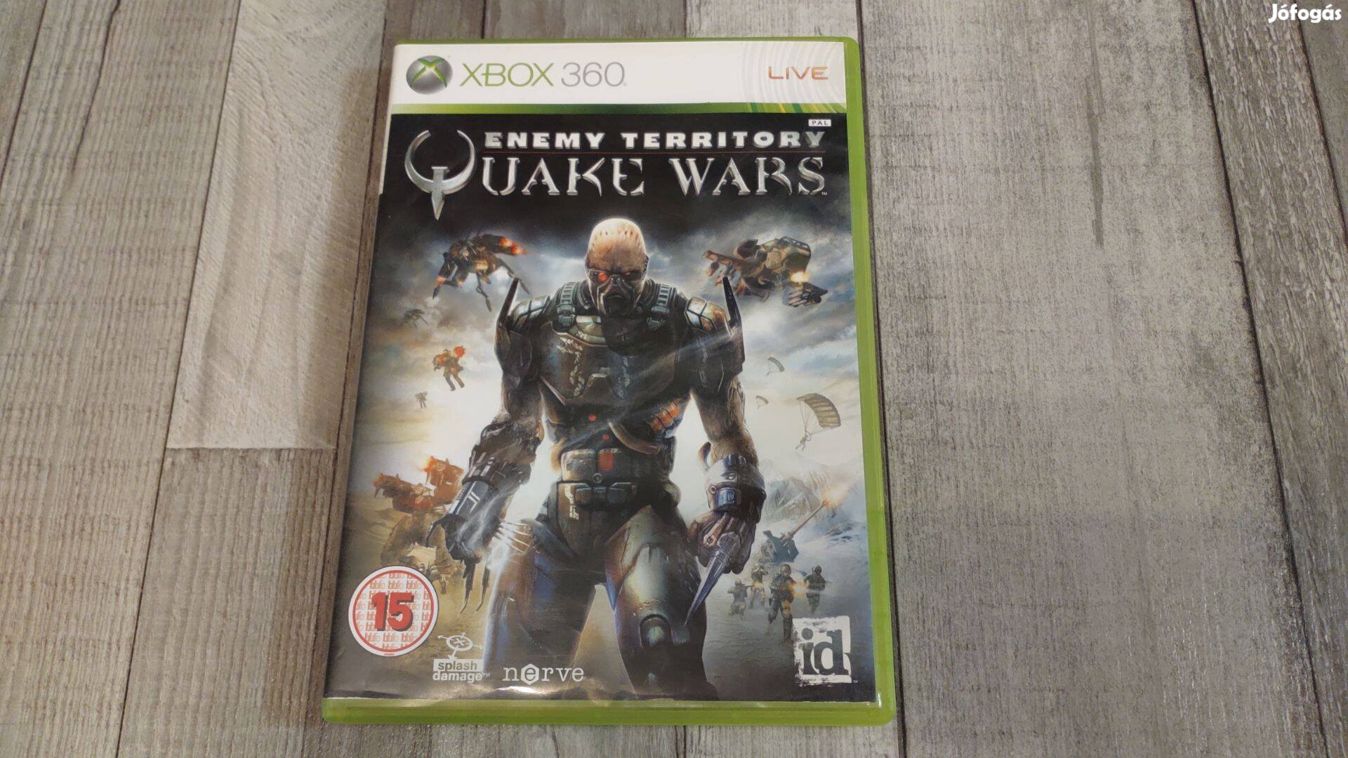 Raktáron Xbox 360 : Quake Wars Enemy Territory