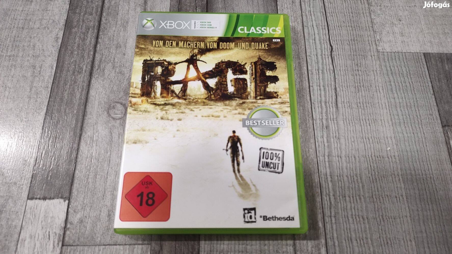 Raktáron Xbox 360 : Rage - Xbox One És Series X Kompatibilis ! - Német