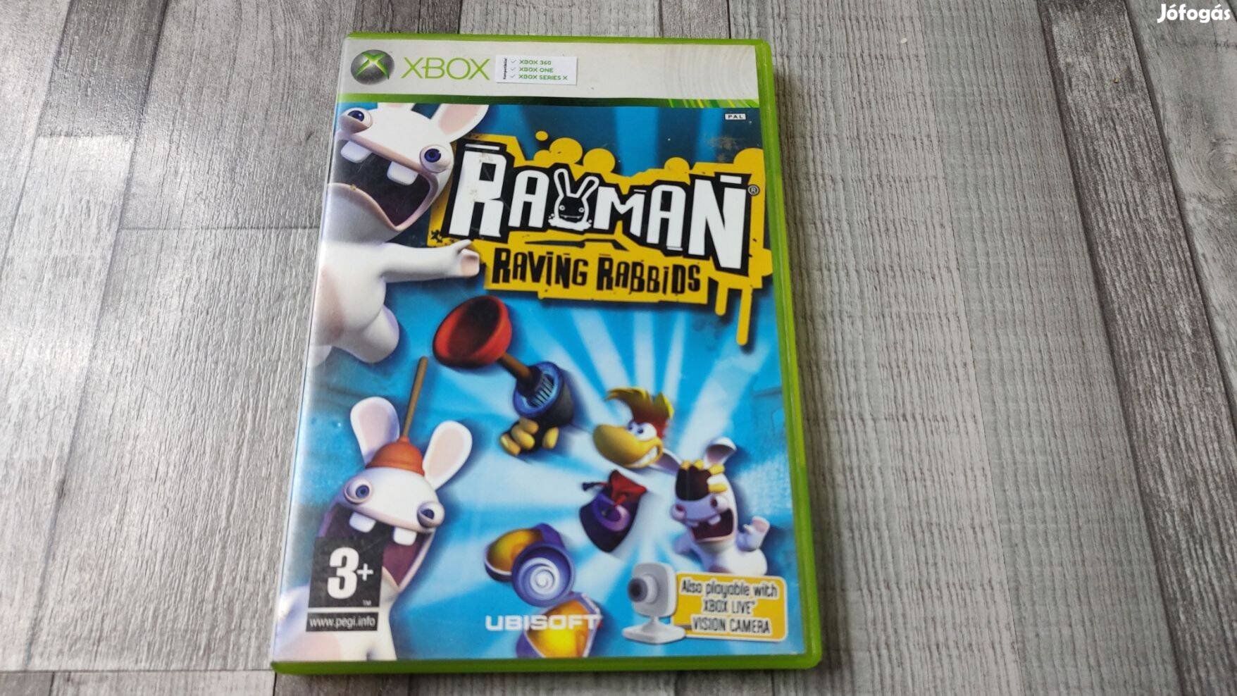 Raktáron Xbox 360 : Rayman Raving Rabbids - Ritka! - Xbox One És Serie