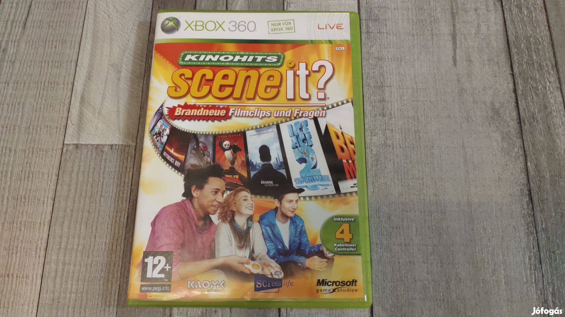 Raktáron Xbox 360 : Scene It - Német