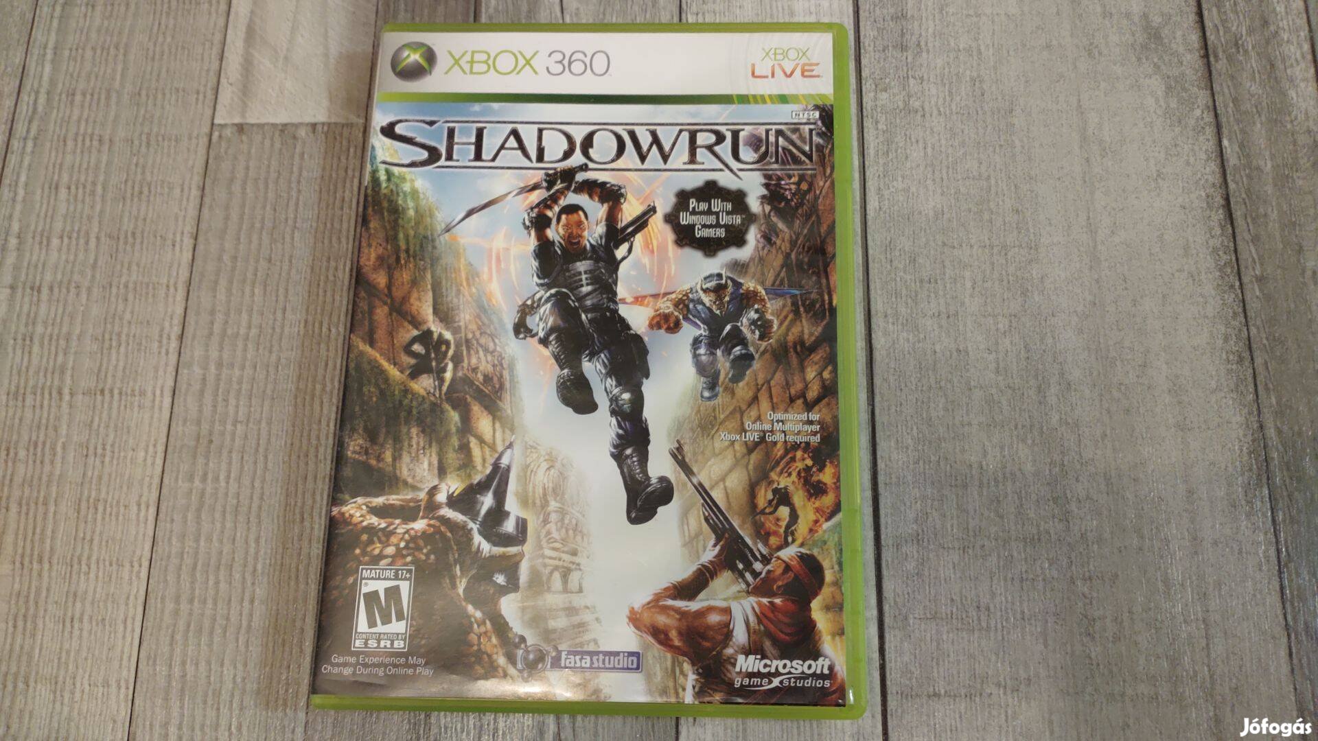 Raktáron Xbox 360 : Shadowrun