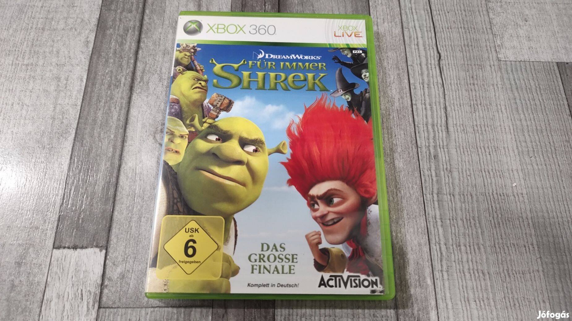 Raktáron Xbox 360 : Shrek Forever After - Ritka !