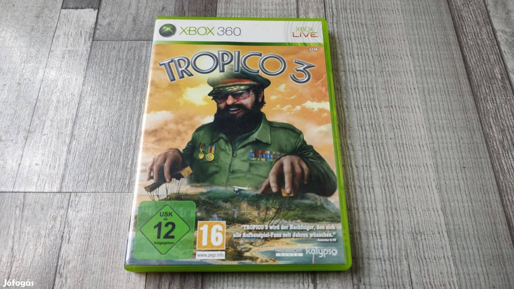 Raktáron Xbox 360 : Tropico 3