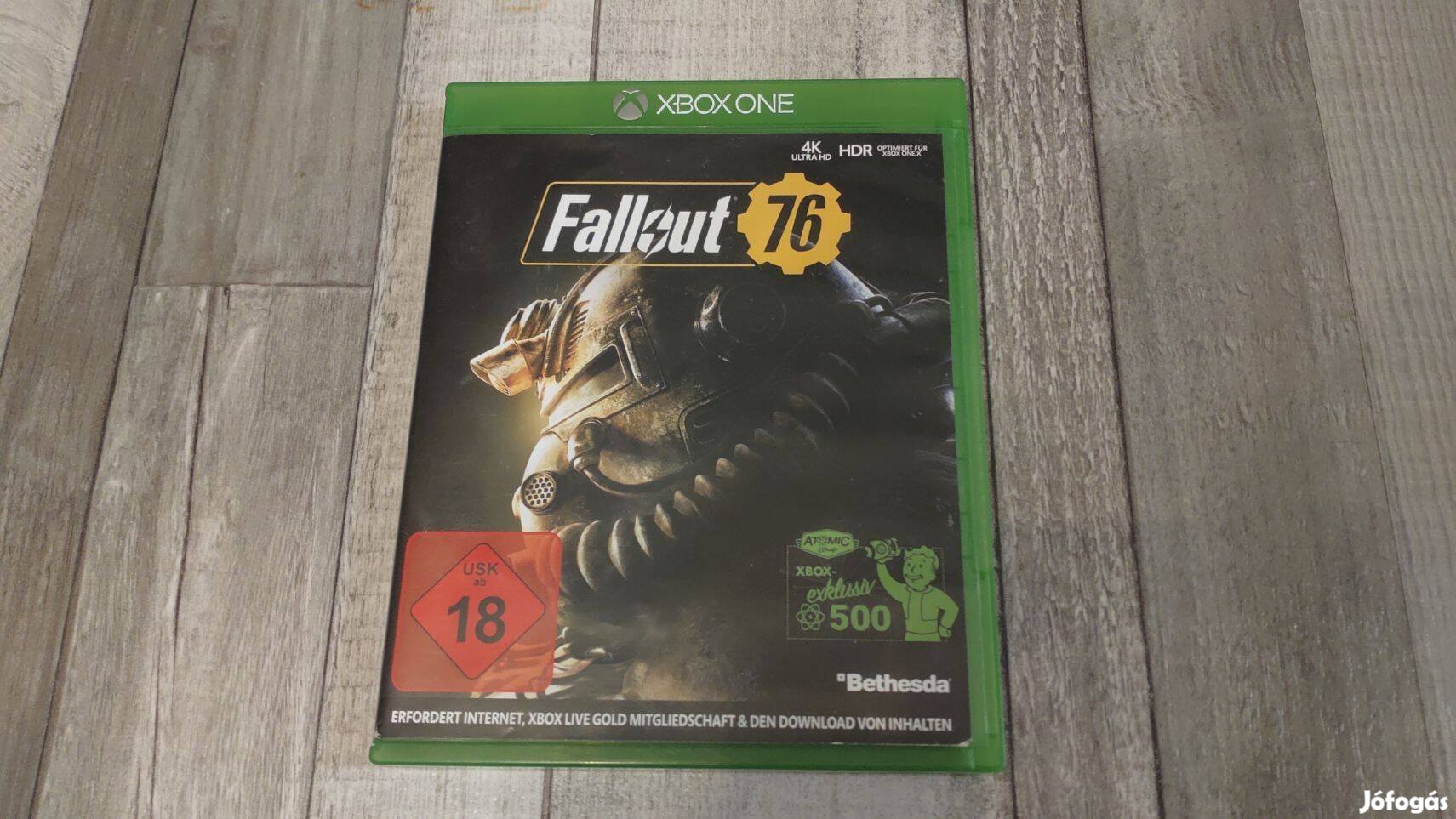 Raktáron Xbox One(S/X)-Series X: Fallout 76