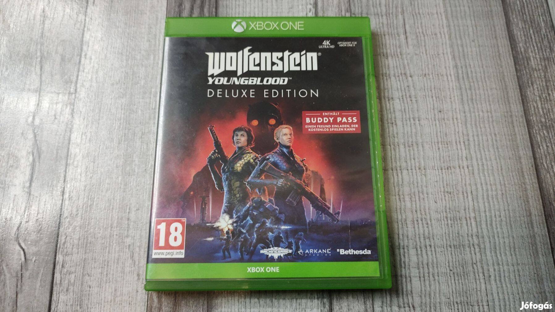 Raktáron Xbox One(S/X)-Series X: Wolfenstein Youngblood Deluxe - Német