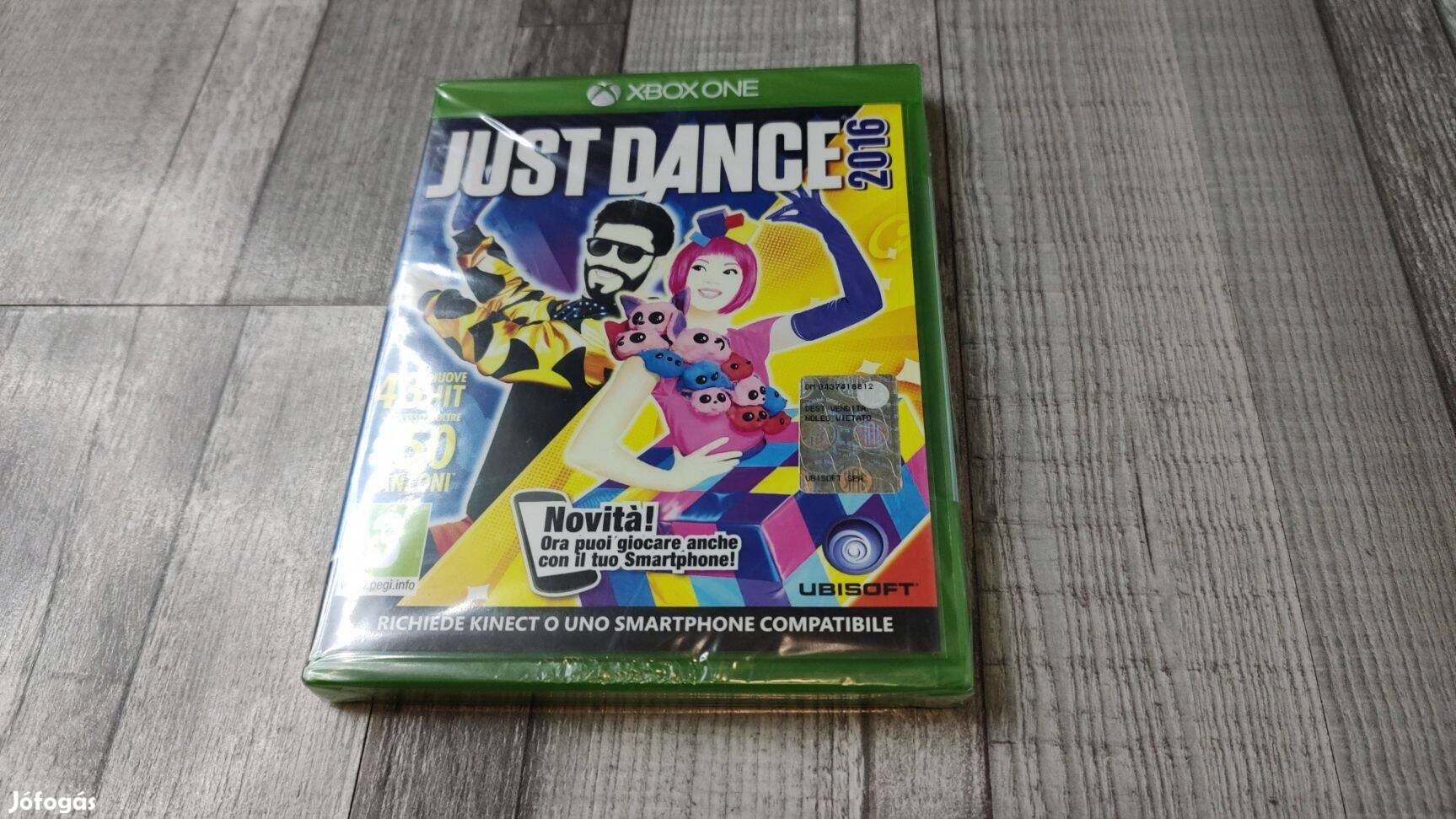 Raktáron Xbox One(S/X): Kinect Just Dance 2016 - Táncos! - Bontatlan,