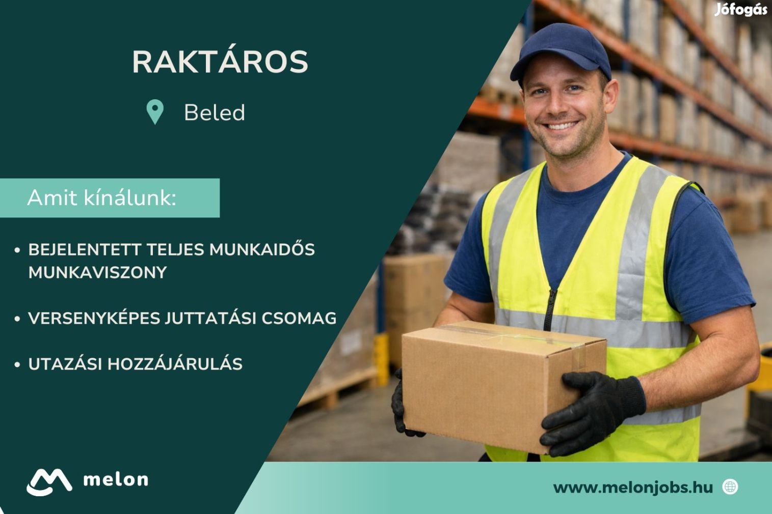 Raktáros álláslehetőség