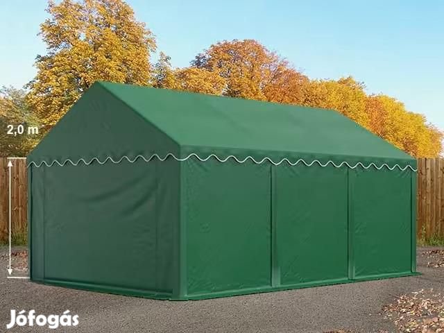 Raktársátor ipari sátor 6x3m ponyva PVC zöld