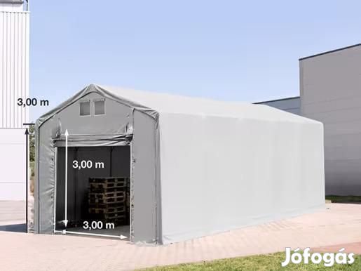 Raktársátor ponyva csarnok 4x12m 3,00 m oldalmagasság,