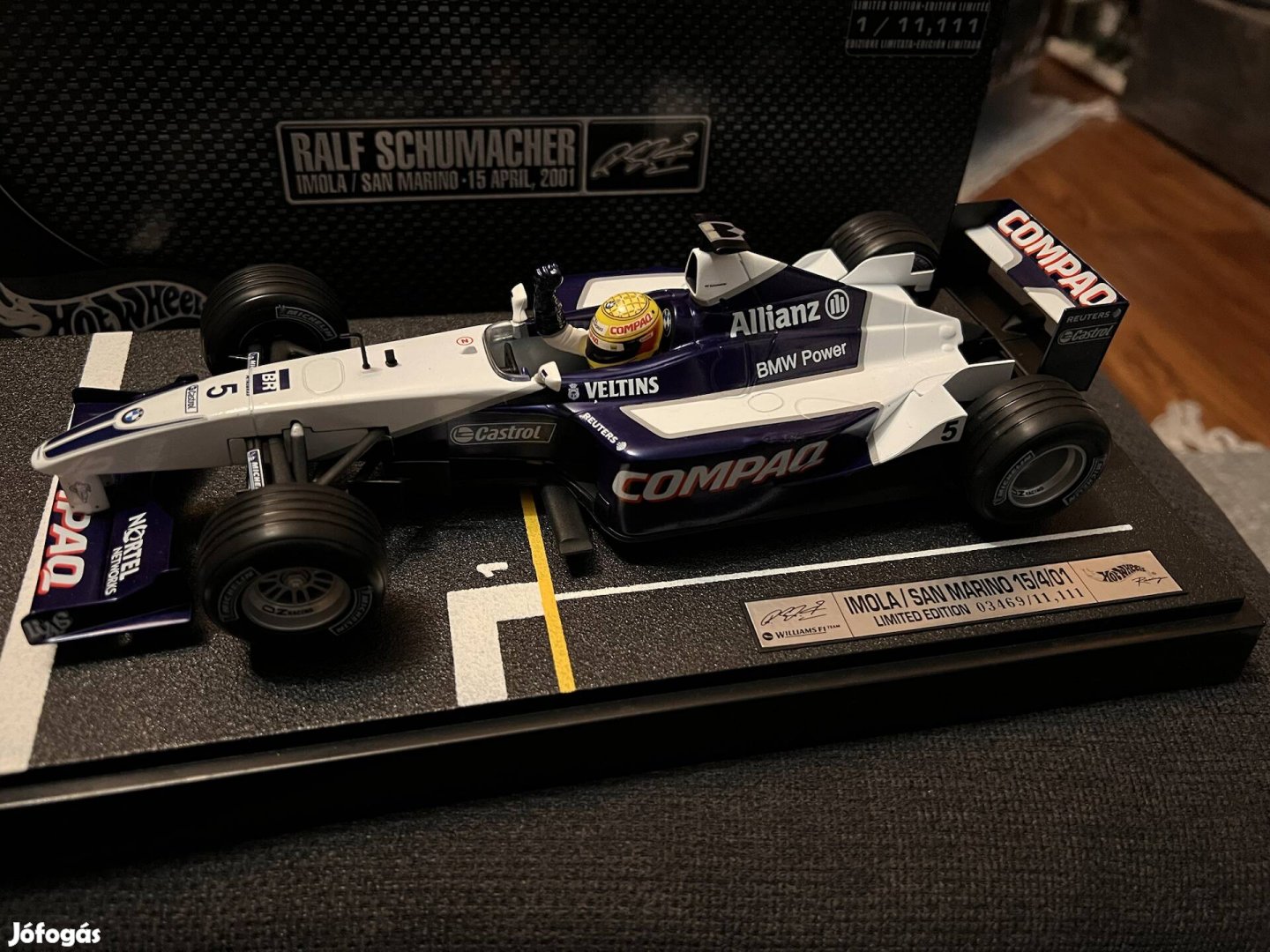 Ralf Schumacher Hot wheels F1 1:18