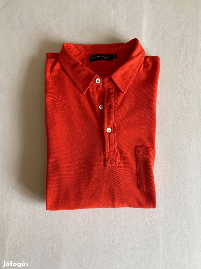Ralph Lauren Black Label férfi galléros póló, XL-es