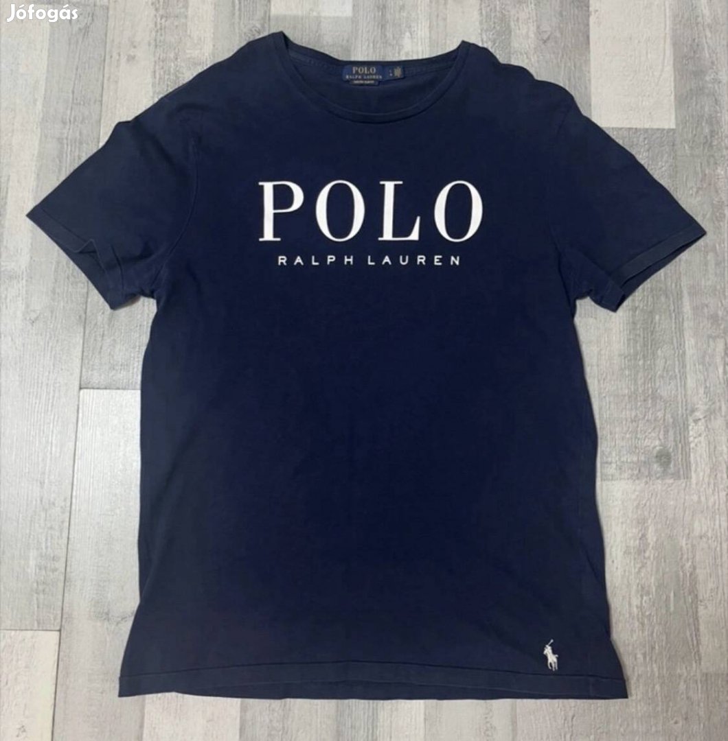 Ralph Lauren Férfi Póló L Sötétkék