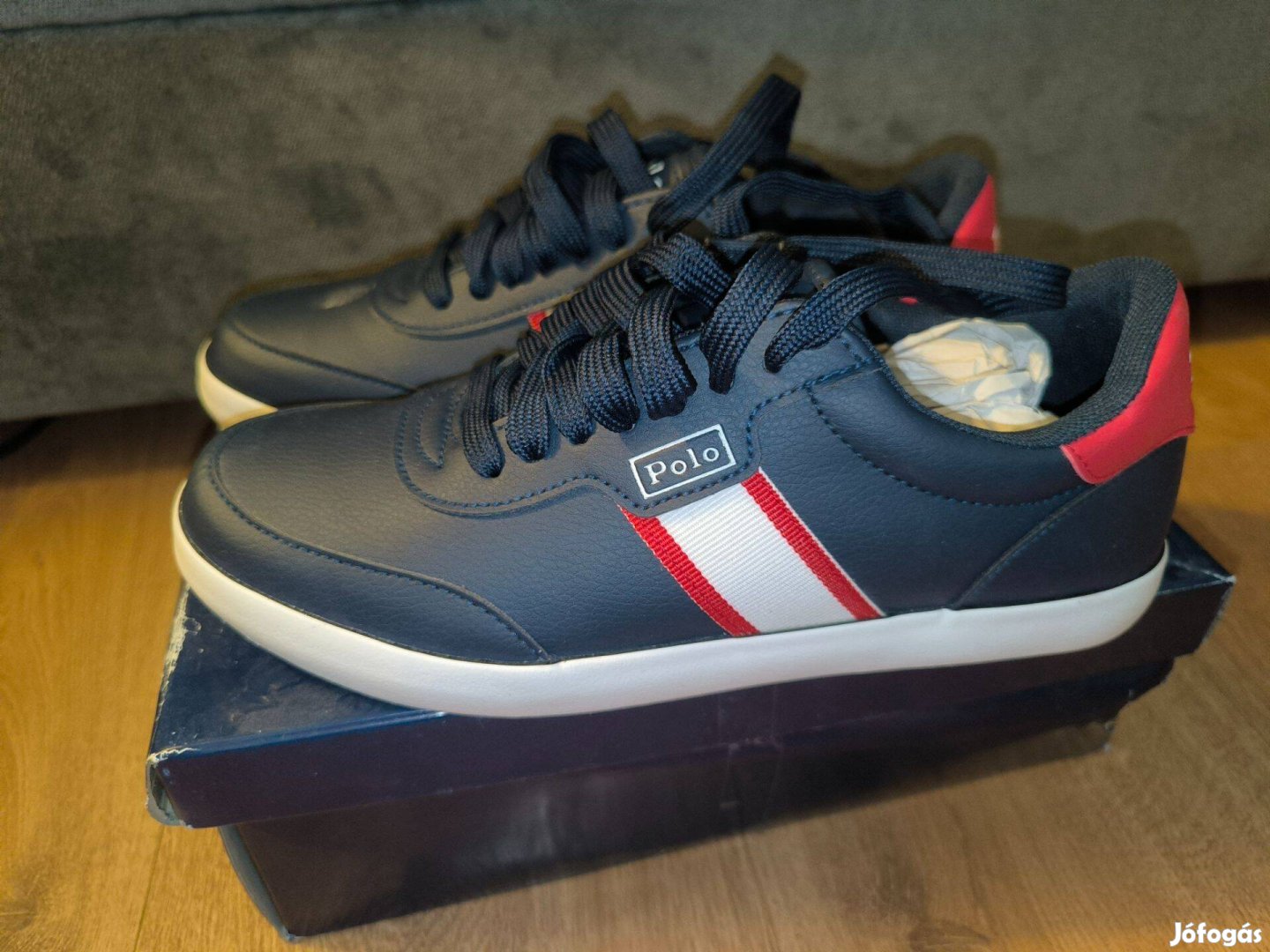 Ralph Lauren Polo félcipő sneaker 38 *Új