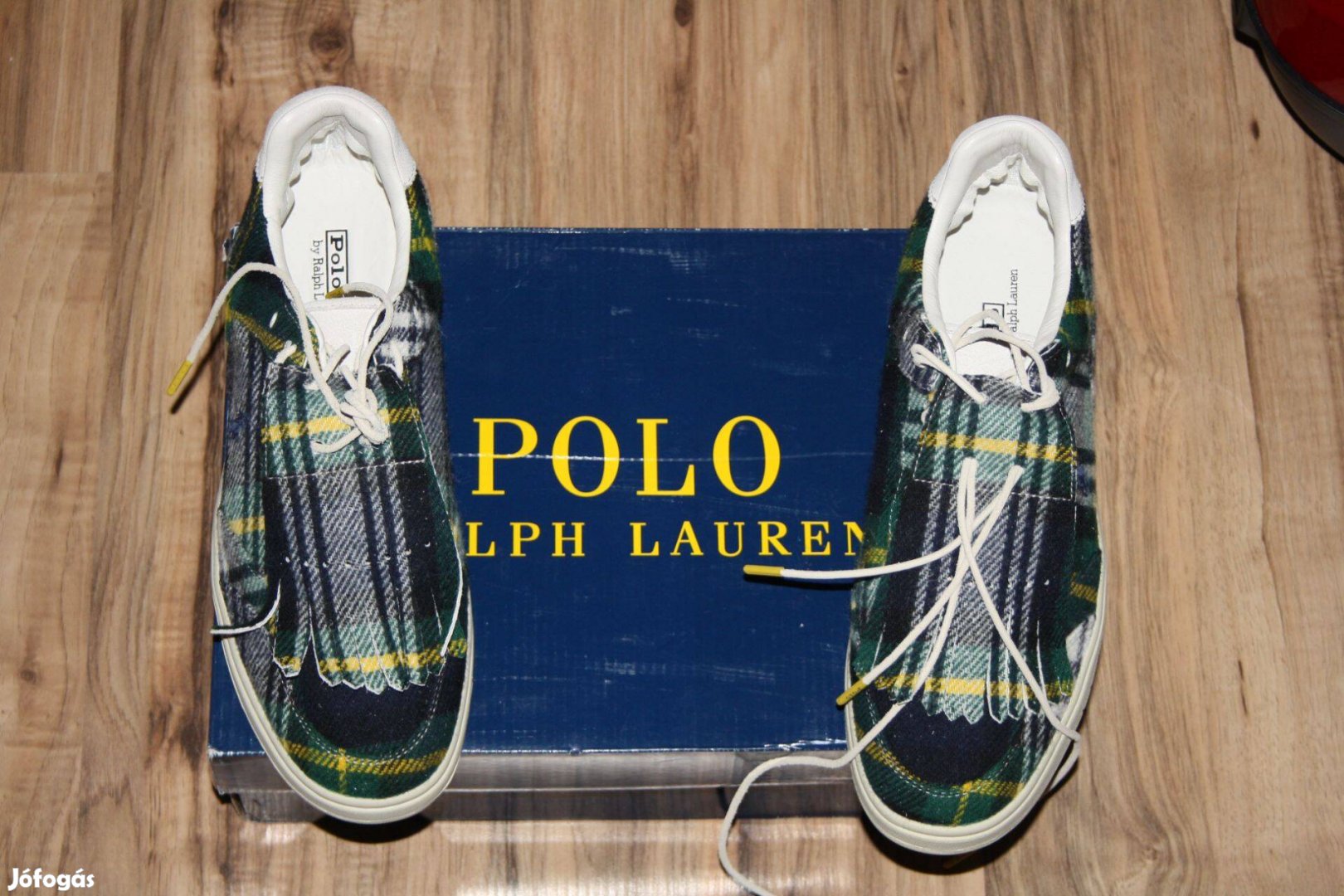 Ralph Lauren eredeti férfi cipő 42 es új cipő . Dobozban,ritka