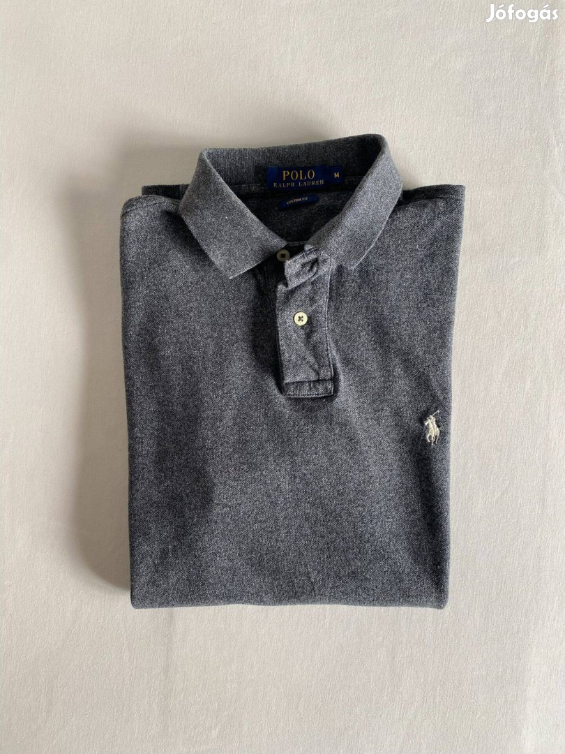 Ralph Lauren férfi galléros póló, M-es