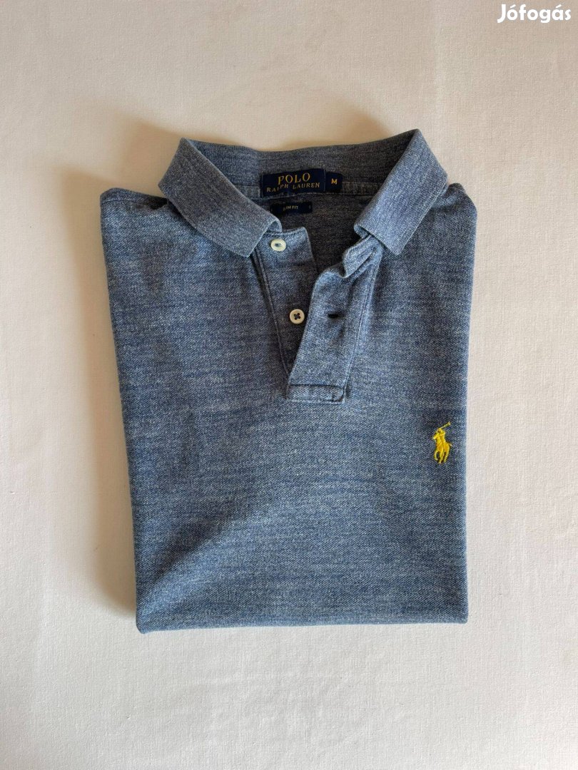 Ralph Lauren férfi galléros rövid ujjú póló slim fit S M-es