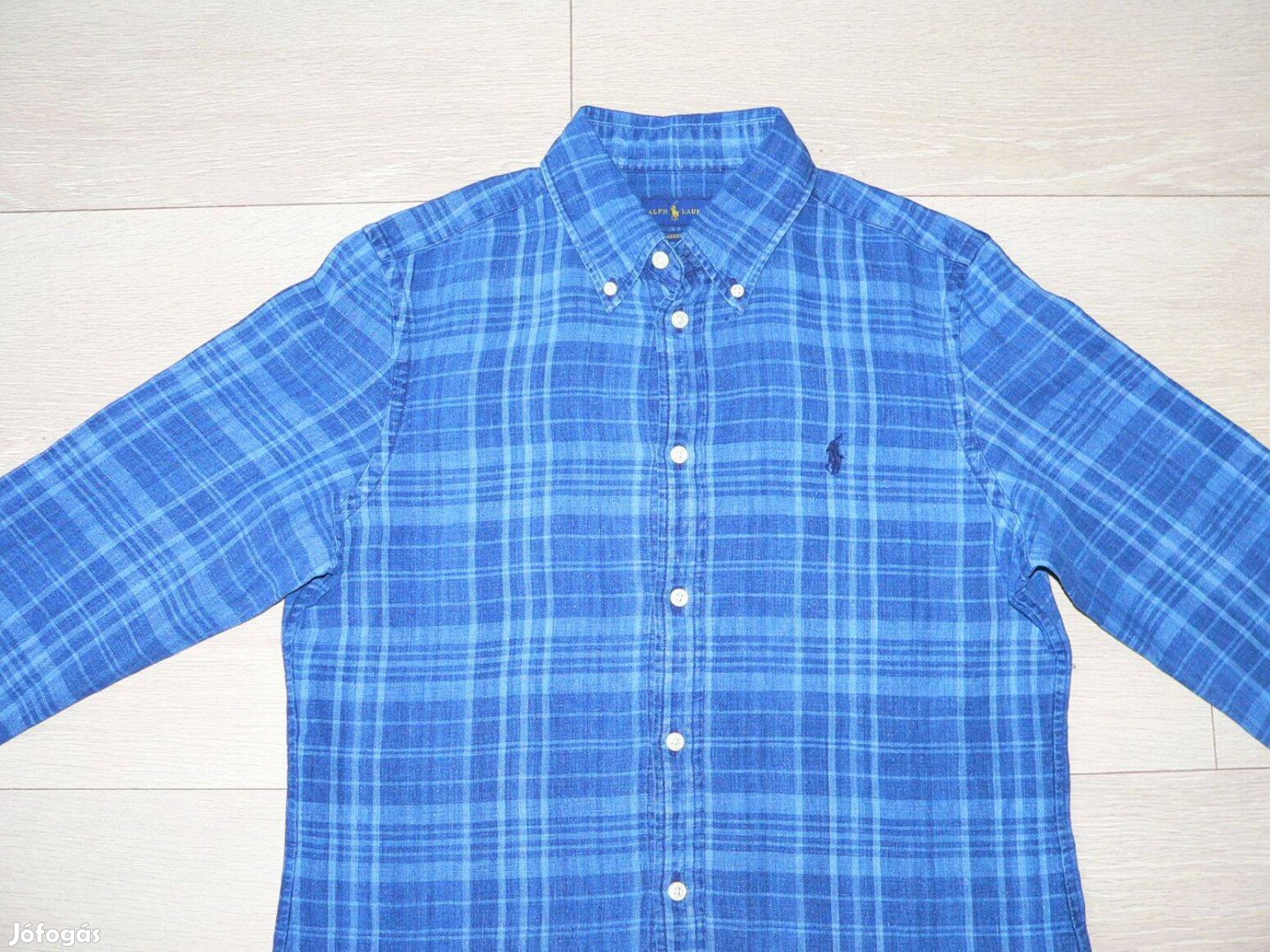 Ralph Lauren hosszú ujjú len ing M