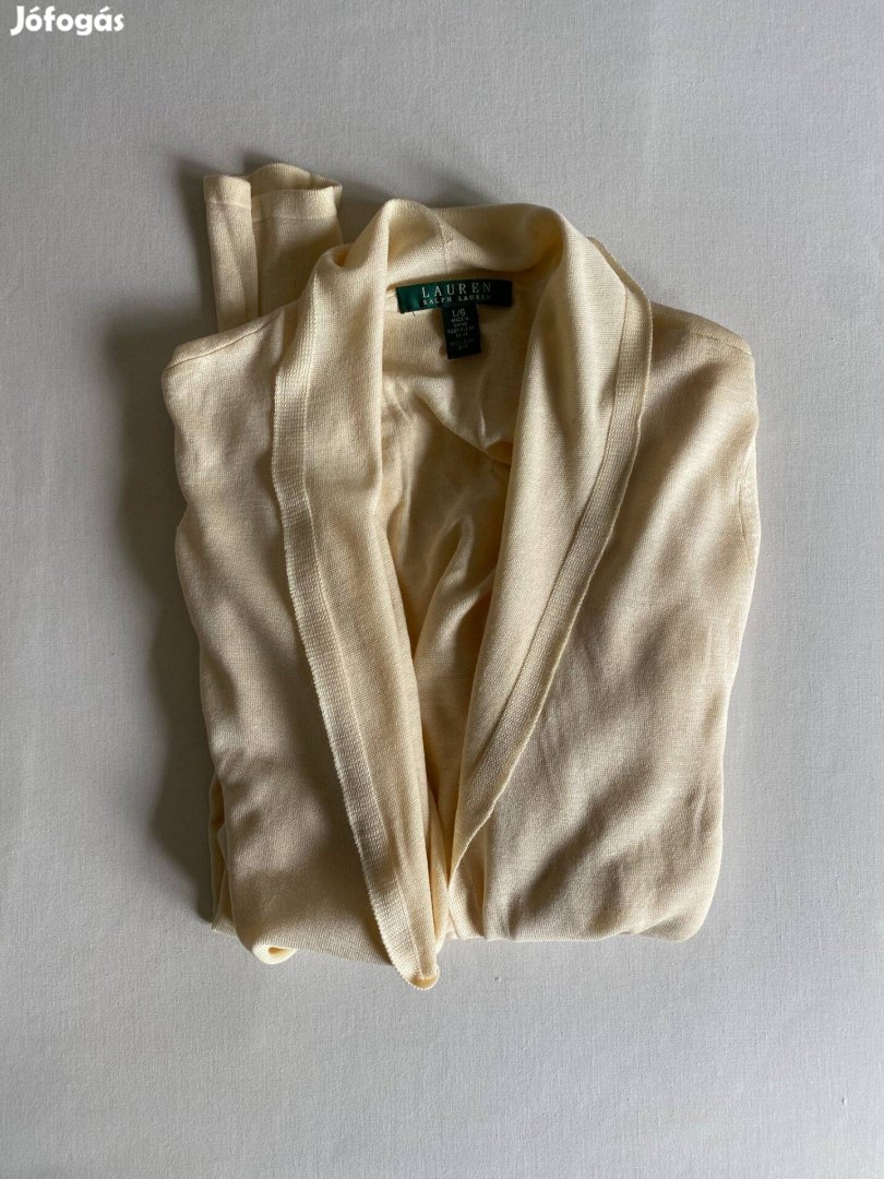 Ralph Lauren női 100% selyem kardigán L-es