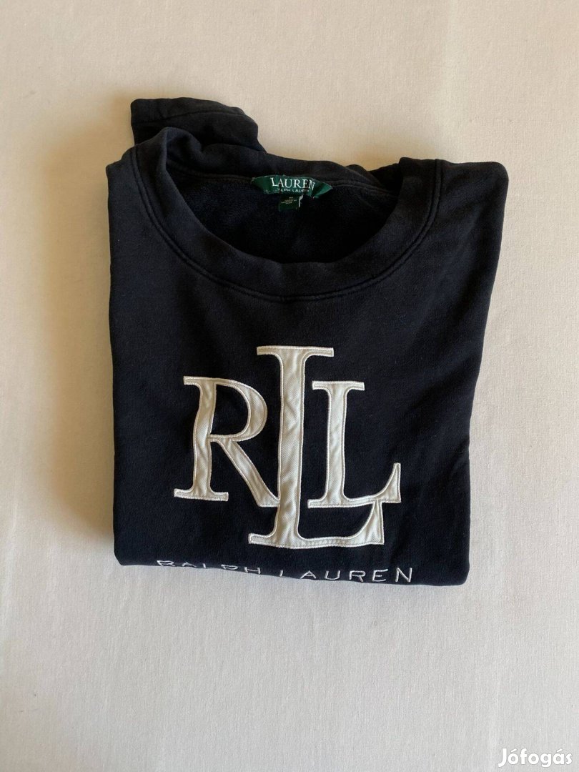 Ralph Lauren női pamut pulóver M-es